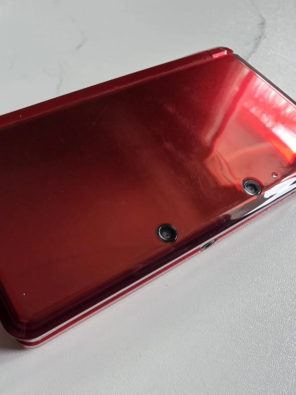 Nintendo 3DS Red Handheld Console - Pokémon Bank Ready